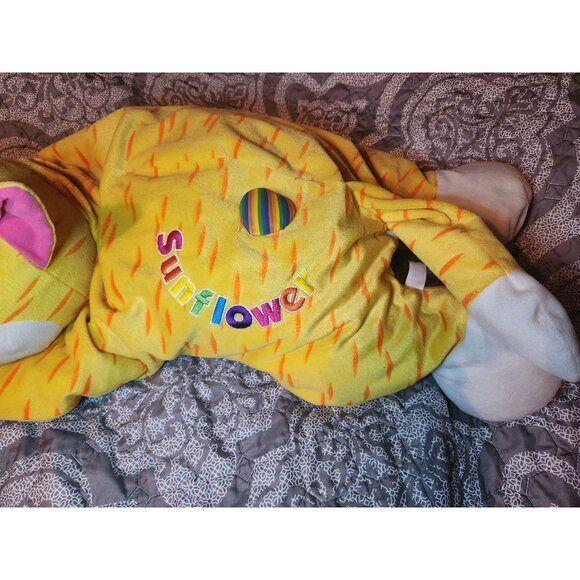 Lisa Frank 24" Sunflower Cat Plush Rare - Picture 3 of 5